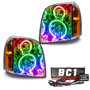 GMC Yukon Headlight Assemblies - ORACLE Lighting - ColorSHIFT w/ BC1 Controller - `07-`13